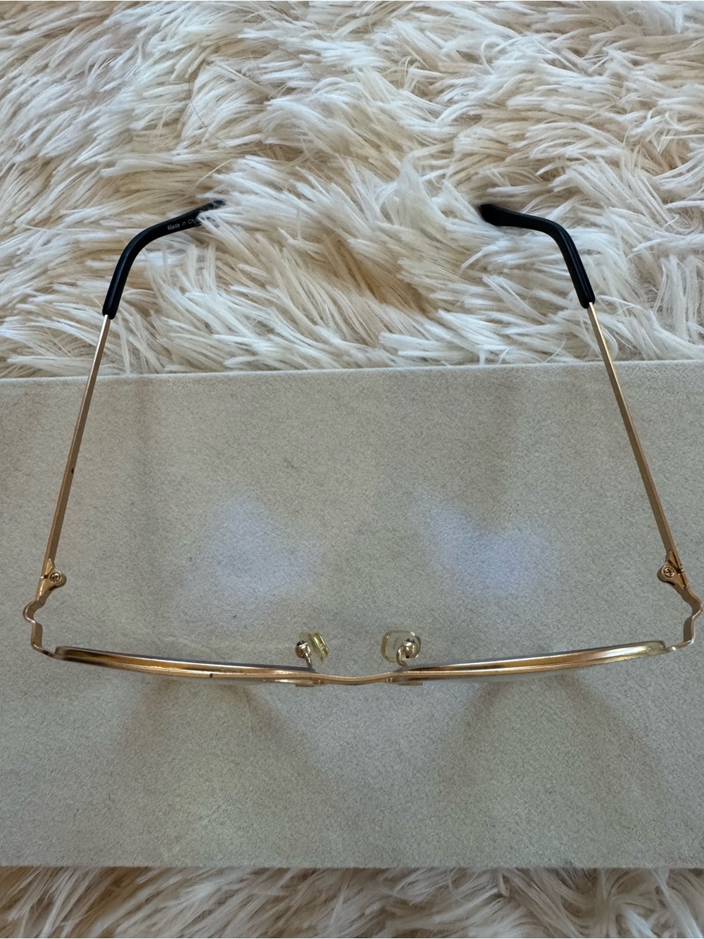 Gold Aviator Women’s Reader Glasses 1.50 - Picture 4 of 5